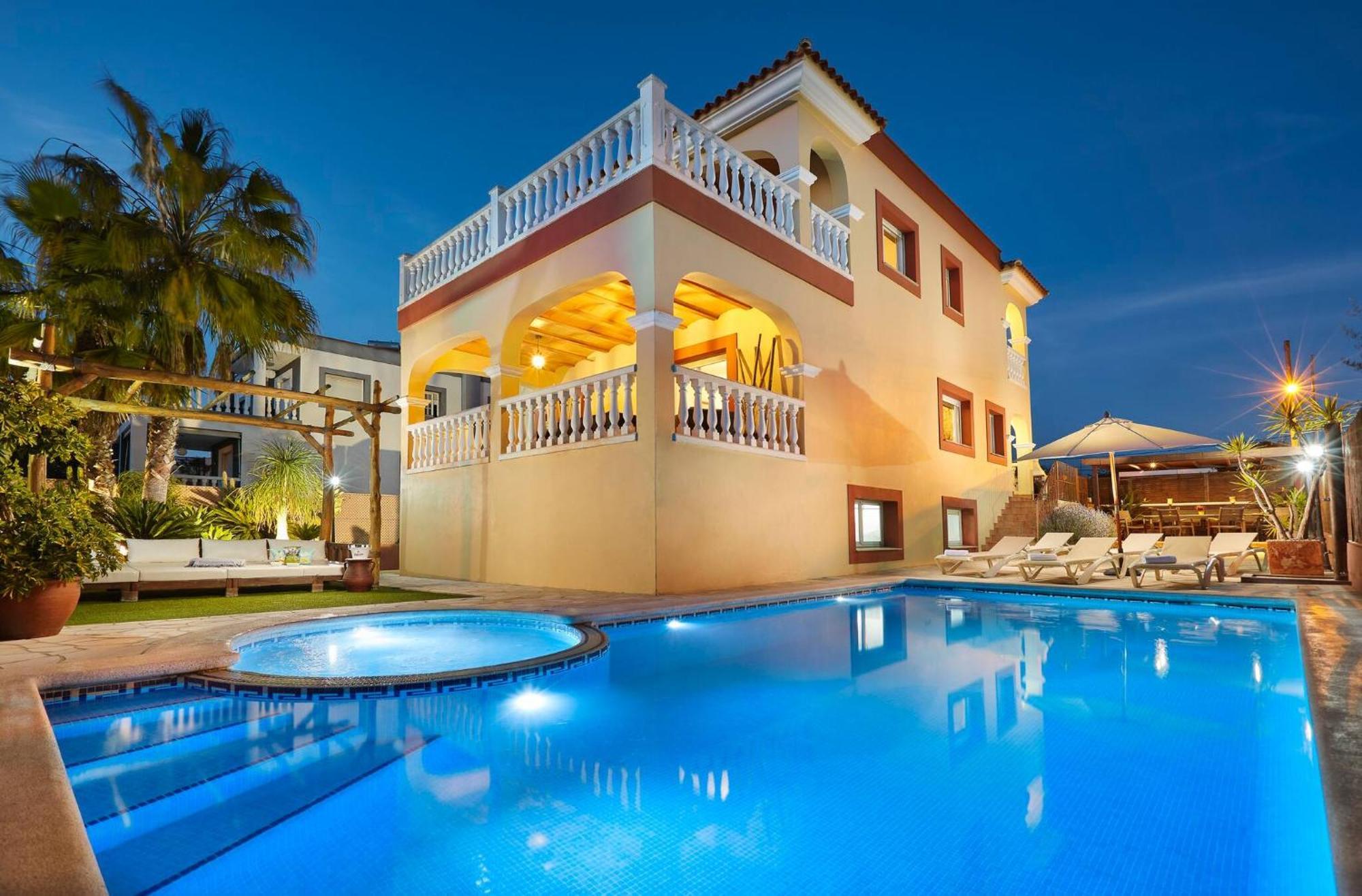 Villa Juncos Can Furnet Bagian luar foto